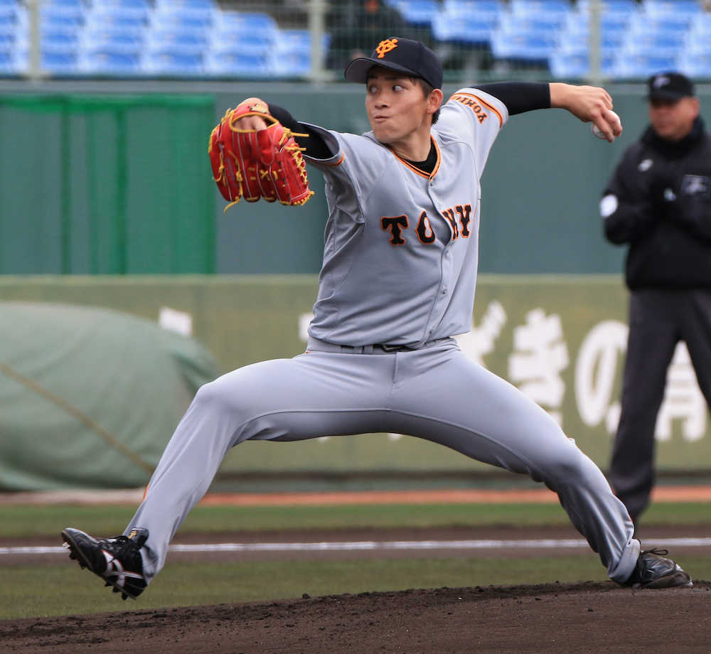 【画像・写真】東尾氏、巨人ドラ１高橋の課題指摘　打者１３人で空振りゼロ「フォームに工夫が必要」