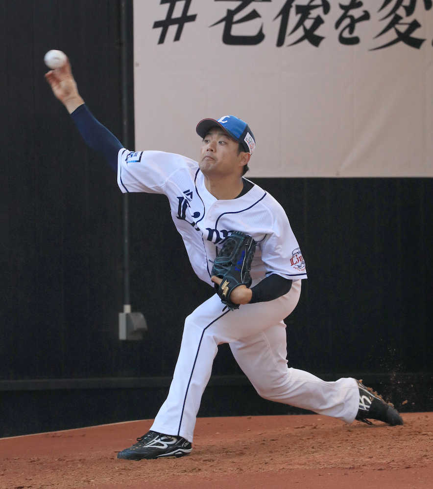 【画像・写真】西武ドラ１松本航　１６日紅白戦で実戦デビュー「しっかり投げる」