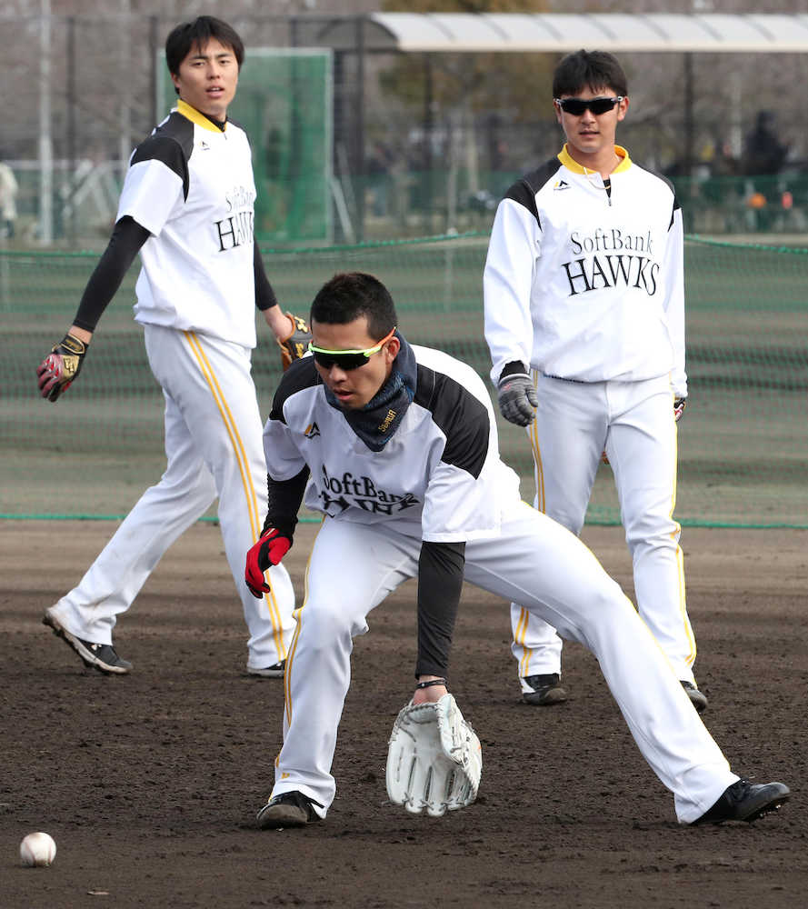 【画像・写真】ソフトＢ　千賀　不完全燃焼「疲れが抜けないブルペンだった」