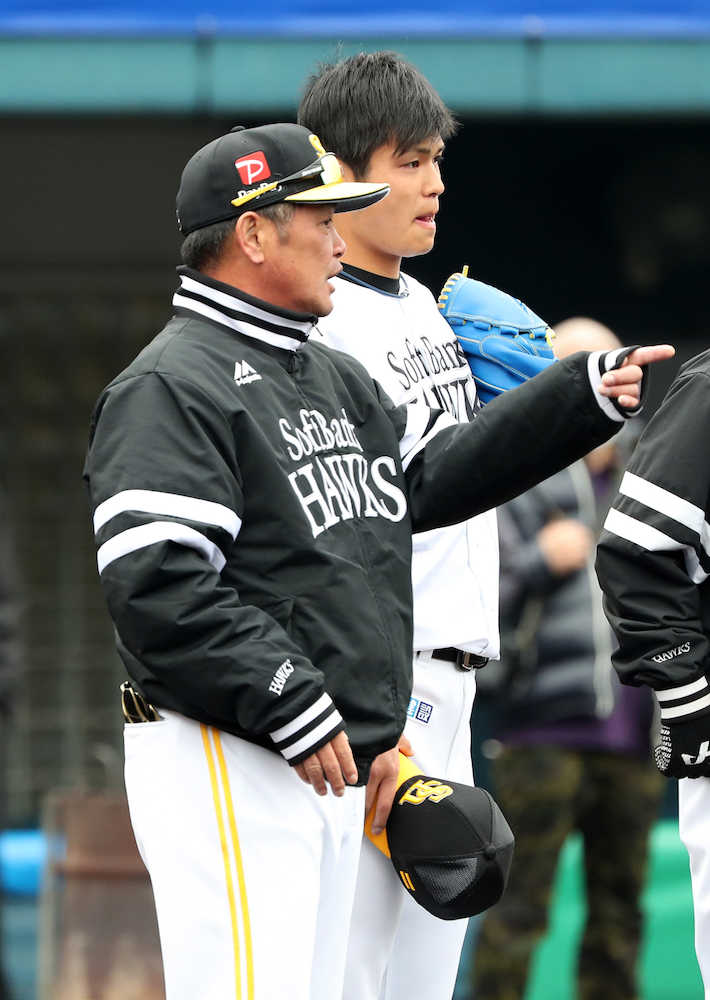 【画像・写真】ソフトＢドラ１甲斐野「中途半端はダメと割り切って聞きました」