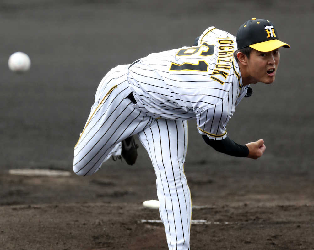 【画像・写真】阪神　望月　７失点から変身　直球押しまくり３回零封