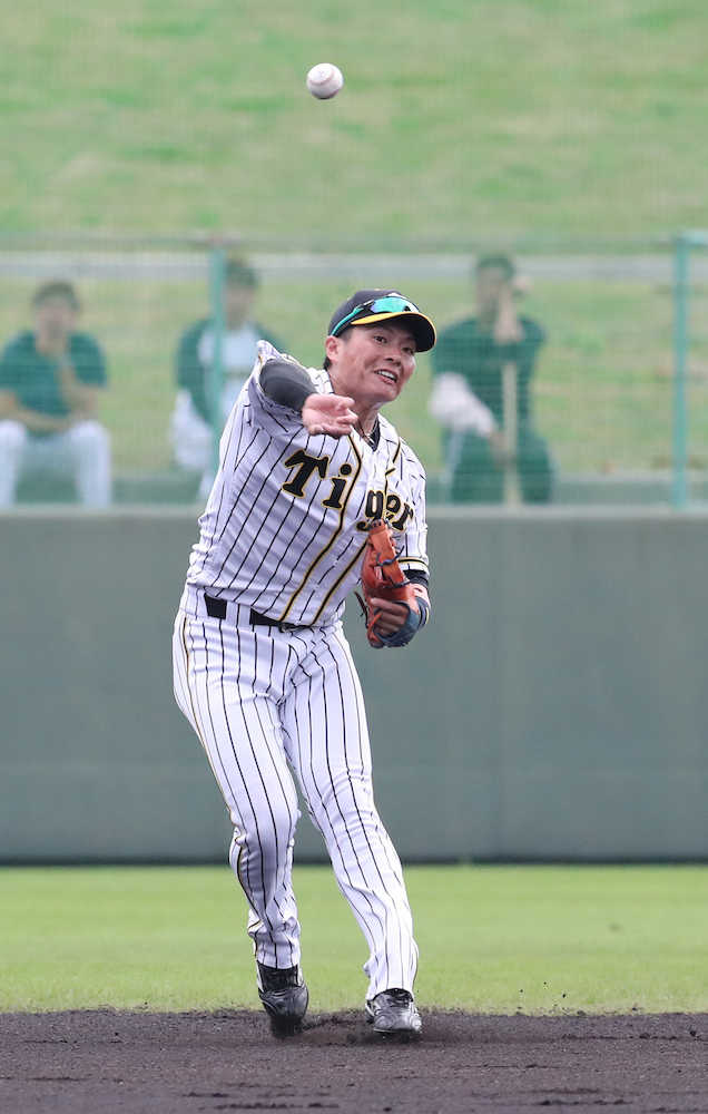 【画像・写真】阪神　北條　先制打　遊撃のポジション争いで輝き放つ