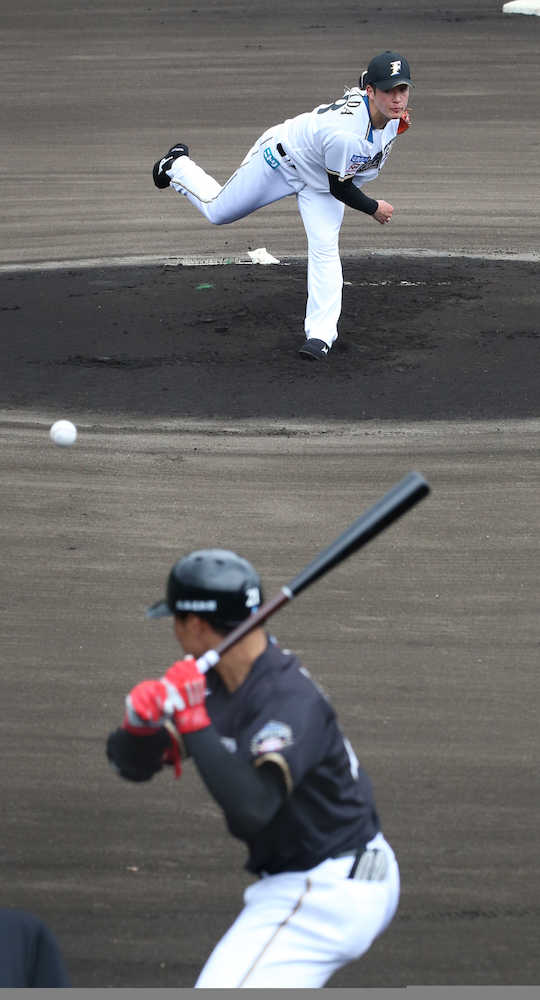 【画像・写真】輝星、１回１失点２四球の“ホロ苦デビュー”　昨夏の甲子園決勝の再現対決は柿木に軍配