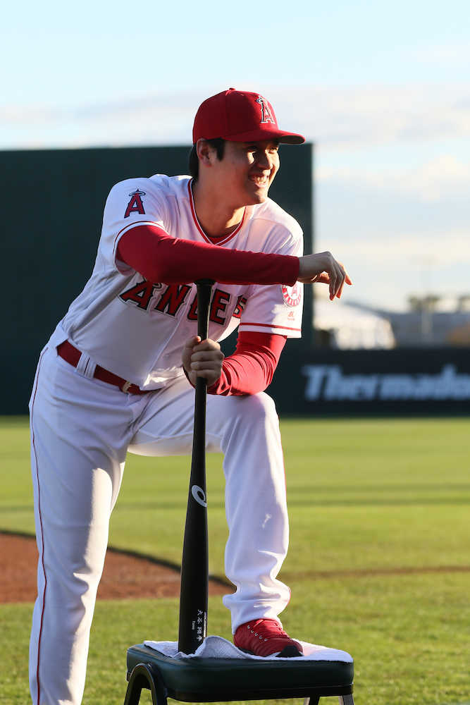 【画像・写真】大谷苦笑「時期外れ過ぎじゃないですか？」
