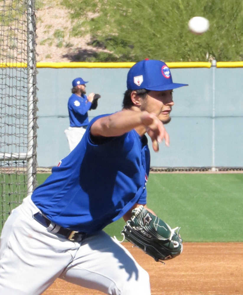 【画像・写真】ダル　切れ切れ２１球！最速１５１キロで変化球も「良かった」