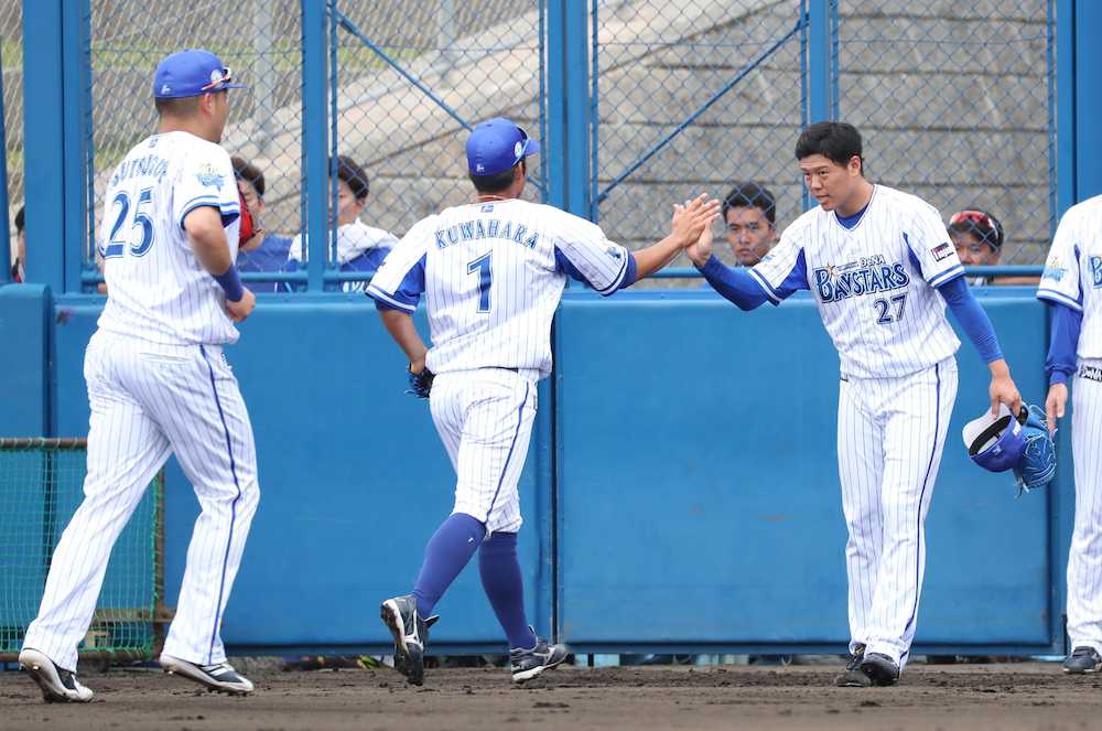 【画像・写真】ＤｅＮＡ　上茶谷　２回完全デビュー！ドラ１腕今季も大当たりの予感