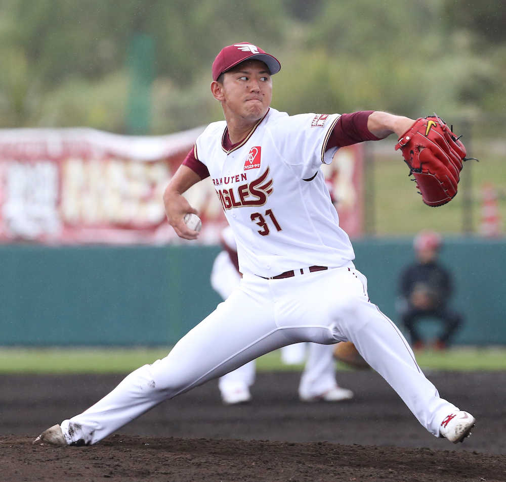 【画像・写真】楽天・福井　１回無失点！早大同期の斎藤佑好投に燃えた