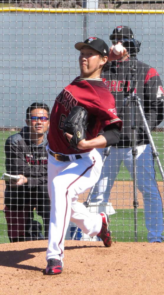 【画像・写真】平野　カーブも試して上々試運転「試合で使ってみてもいいかな」