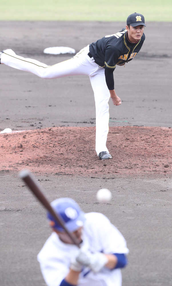 【画像・写真】阪神・藤浪、課題克服ならず…制球乱れ４回４安打６四死球で３失点