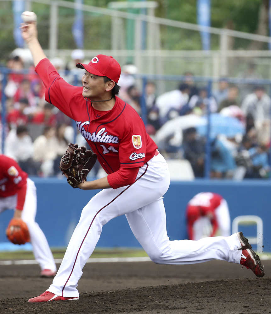 【画像・写真】広島・大瀬良“開幕”３回３失点も不安なし「２回から自分のボールが投げられた」