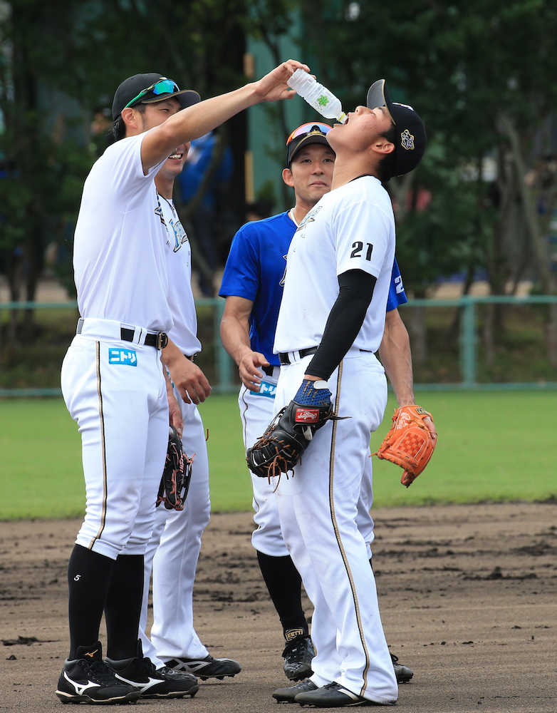 【画像・写真】清宮の頑張りに栗山監督及第点「よく頑張った」