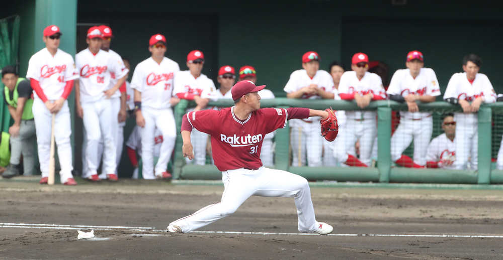 【画像・写真】楽天　福井　古巣斬り３回０封「見返してやろう」