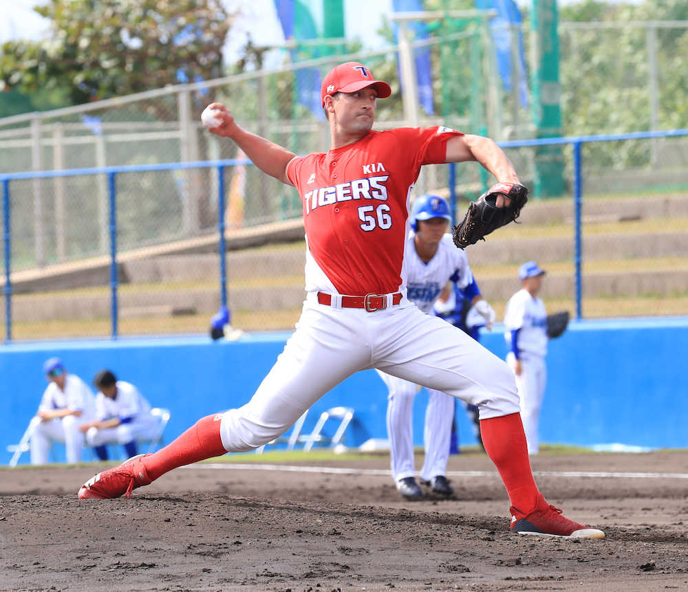 【画像・写真】元ＤｅＮＡウィーランド、古巣相手に２回１失点　ラミ監督「打たないんだな、と…」