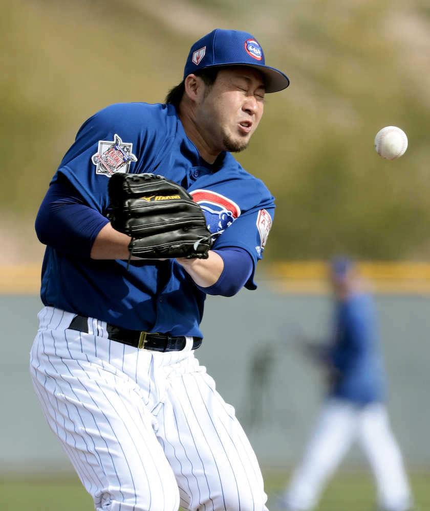 【画像・写真】田沢ヒヤッ！ライナー直撃も「大丈夫」　ライブＢＰで２５球