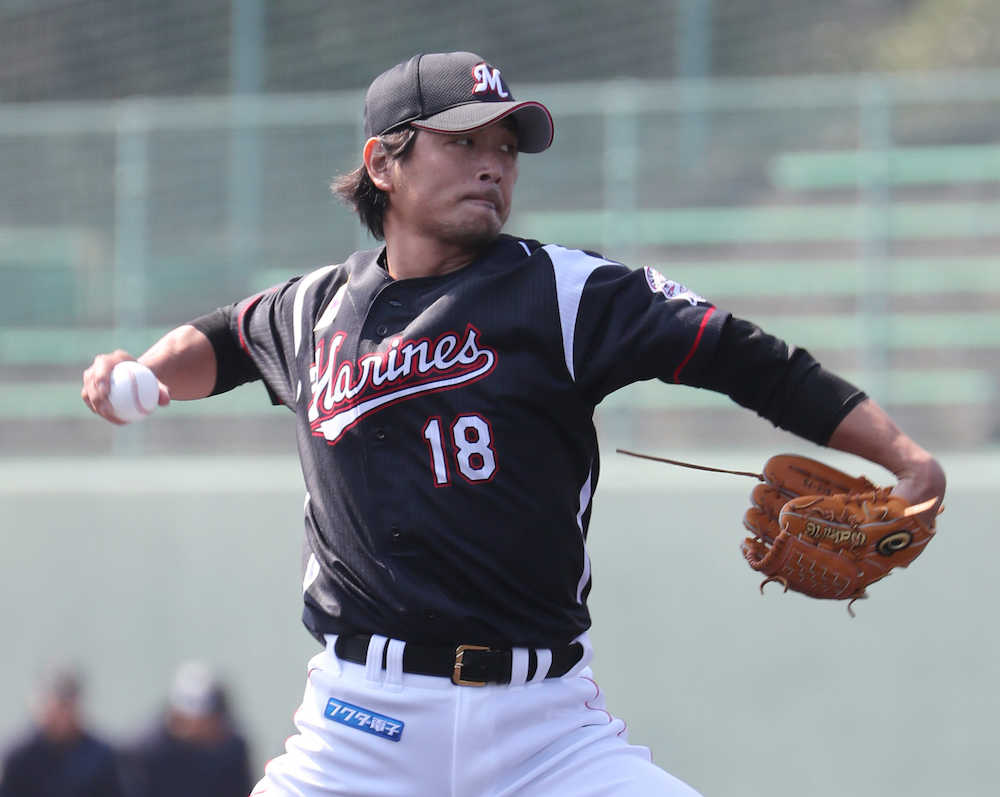 【画像・写真】ロッテ涌井、２失点も直球手応え「１４０キロ出たことは良かった」