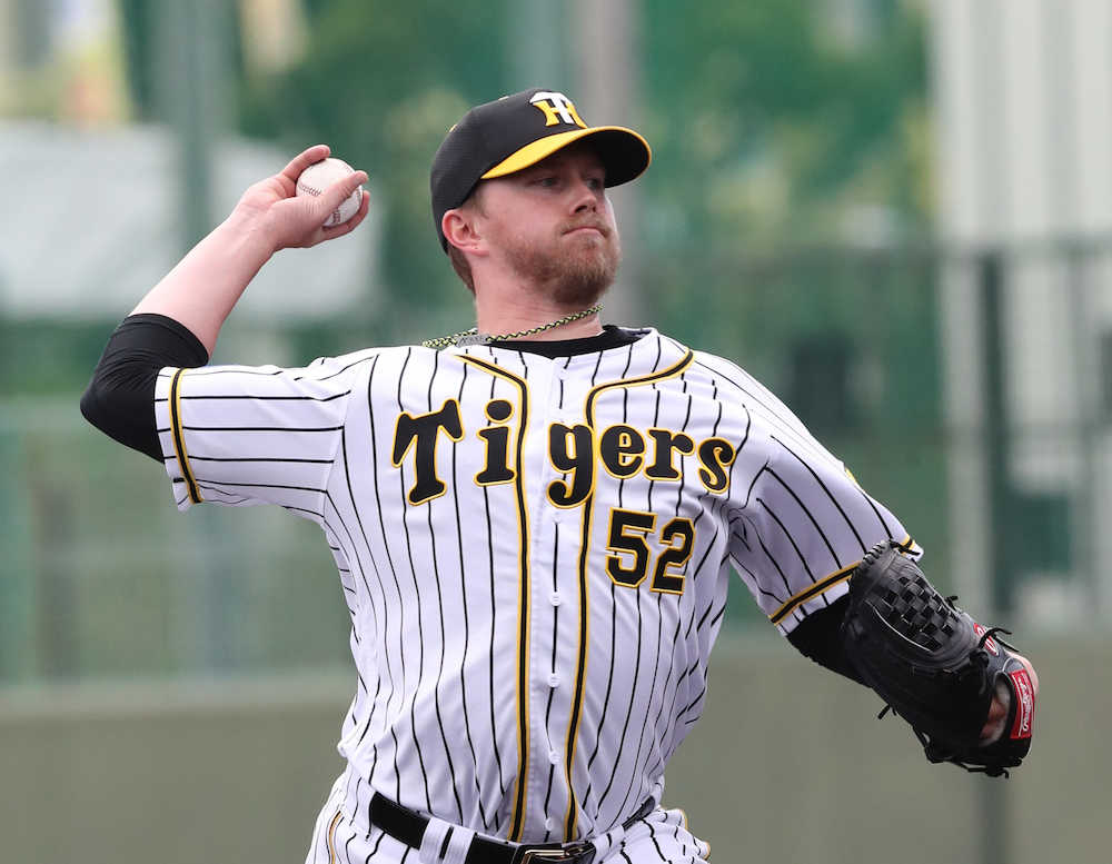 【画像・写真】阪神ジョンソン１２球で３人斬り　矢野監督絶賛「あれこそ本当のカット」