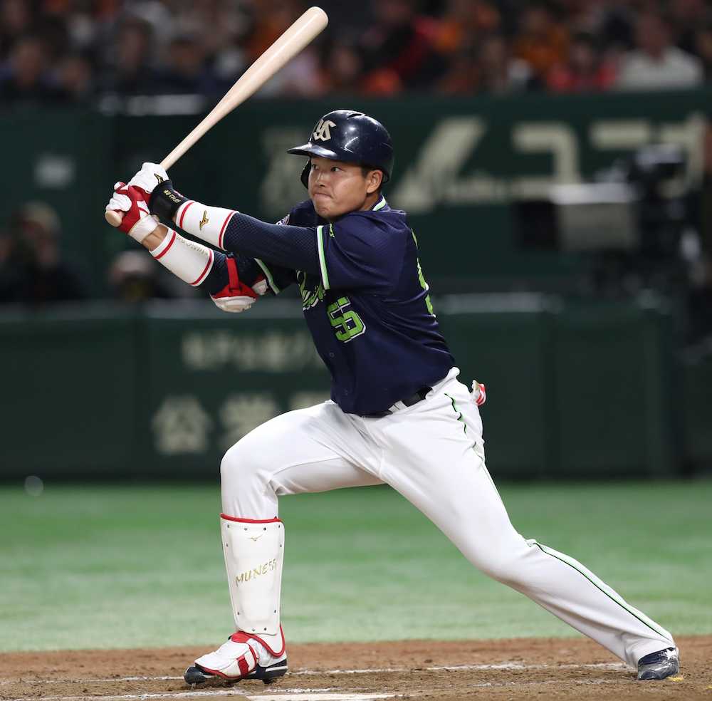 【画像・写真】ヤクルト村上１号　同い年・清宮に刺激「負けられない」