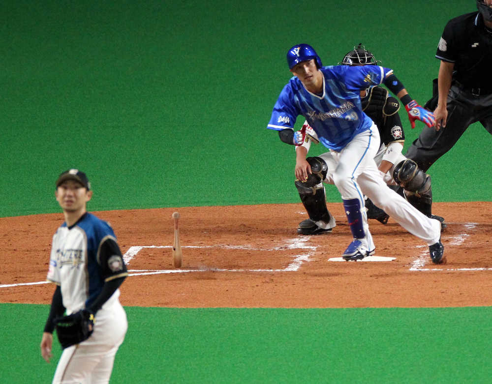 【画像・写真】ＤｅＮＡ伊藤「いつも捕るばかりで…」　元同僚・金子と初対決「やっぱりいい投手」