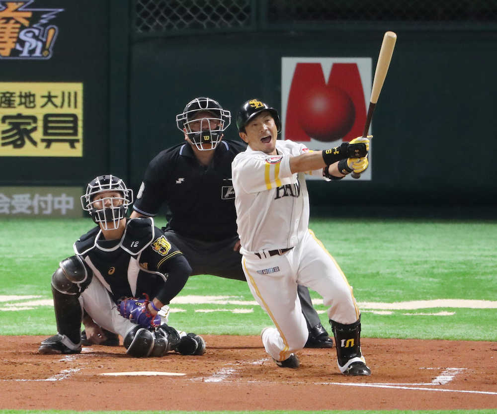 【画像・写真】ソフトＢ・松田宣　ど派手なチーム１号　好結果に呼びこむ“わずかな差”