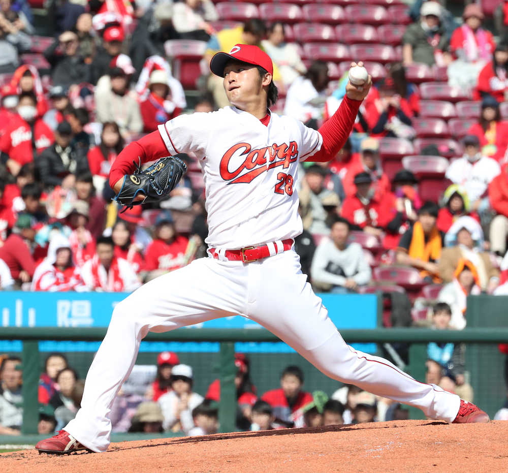 【画像・写真】広島　先発・床田、またも零封！圧巻のＧ斬りでローテ入りグイッ！