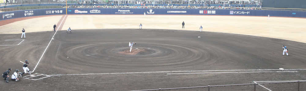 【画像・写真】ロッテ・レアード、古巣の“レアシフト”攻略　がら空き一二塁間に痛烈ライナー