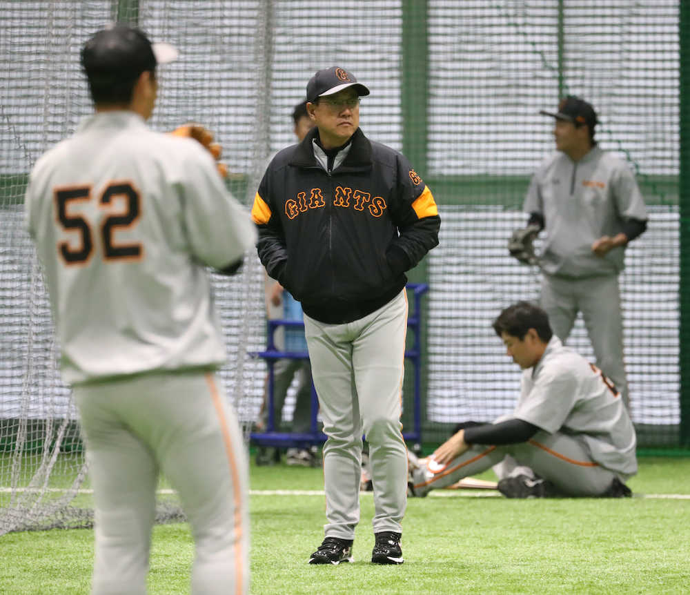 【画像・写真】巨人・原監督、マ軍相手に「ブルペンデー」１８日実践へ