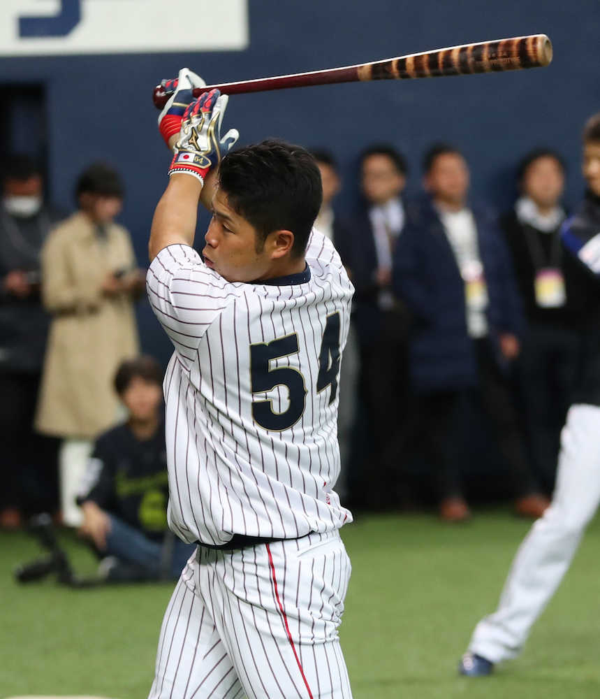 【画像・写真】侍Ｊ・近藤　元同僚「メンディ」と対戦楽しみ「イメージはある」