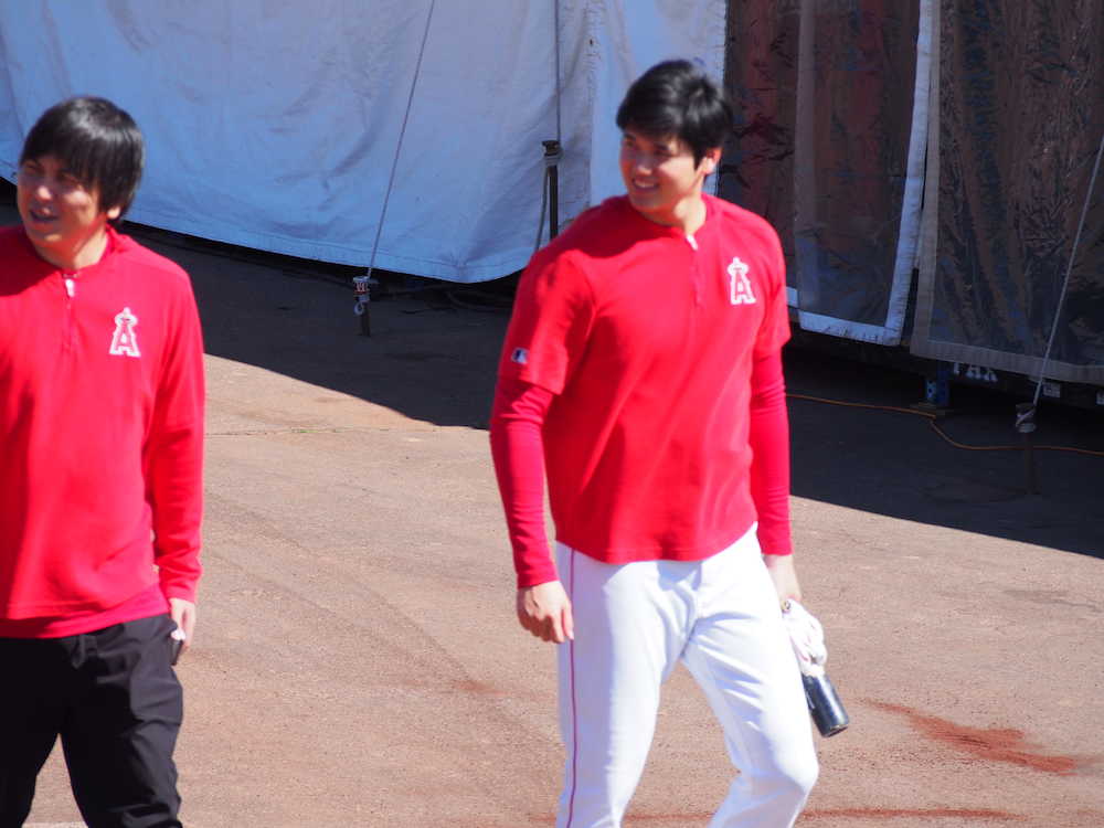 【画像・写真】打者調整に専念した大谷