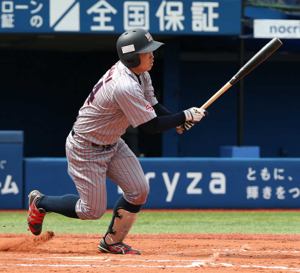 【画像・写真】かつての“大谷キラー”三菱日立ＰＳ　二橋　先制打＆決勝点演出