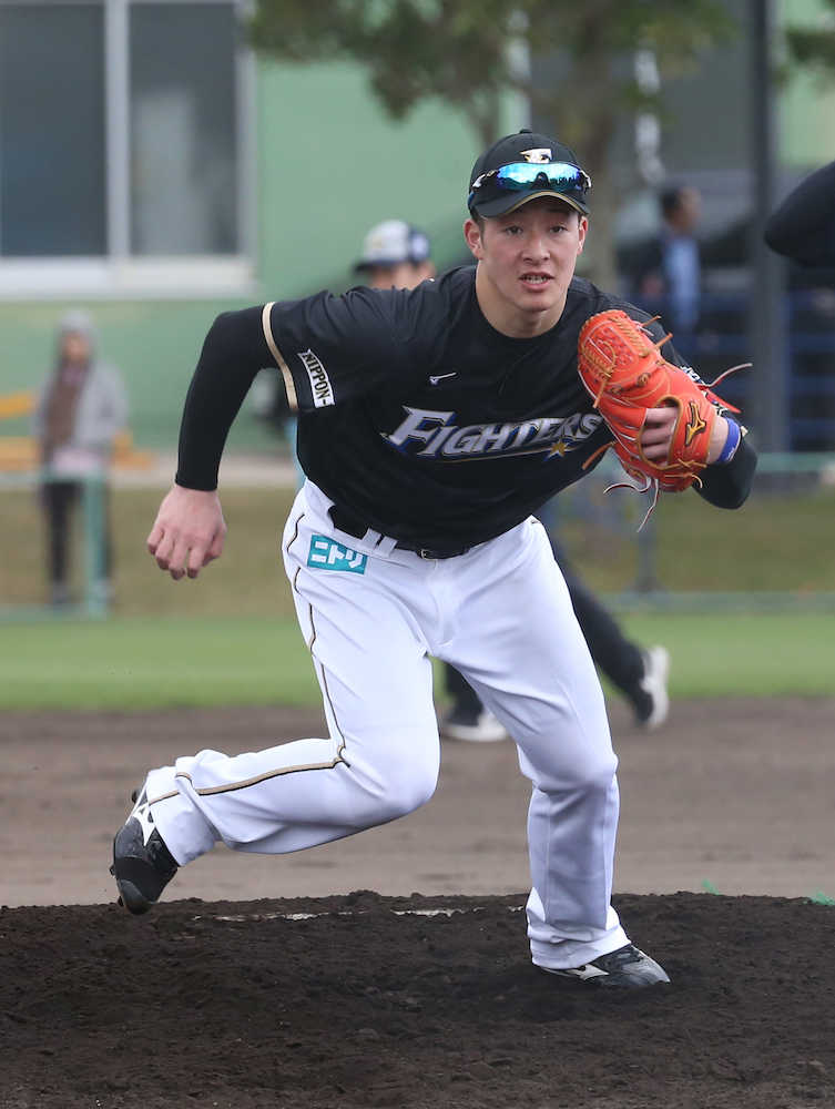 【画像・写真】輝星　12日対外試合初登板　プロでも東北に活力与える