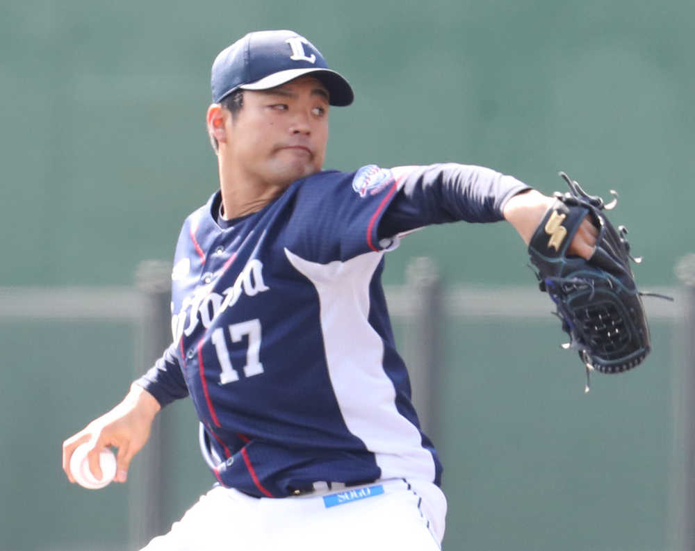【画像・写真】西武「サンデー航」開幕３戦目デビューも　小野コーチ「いい投手から投げさせようと思っている」