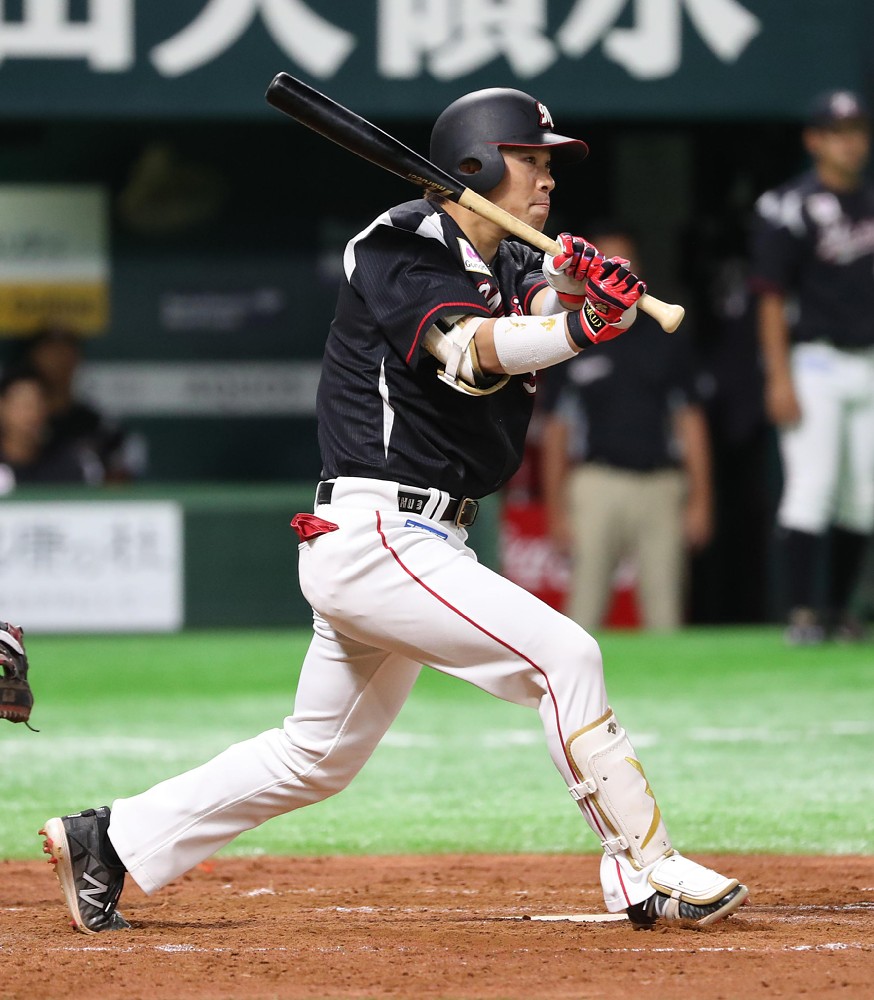 【画像・写真】ロッテ・角中が１軍合流　井口監督は即ＯＰ戦２番起用で「１９年型新打線」をテスト