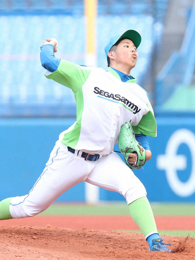 【画像・写真】セガサミー森井、初先発で好投　5回1安打零封「自分がやらなきゃ」