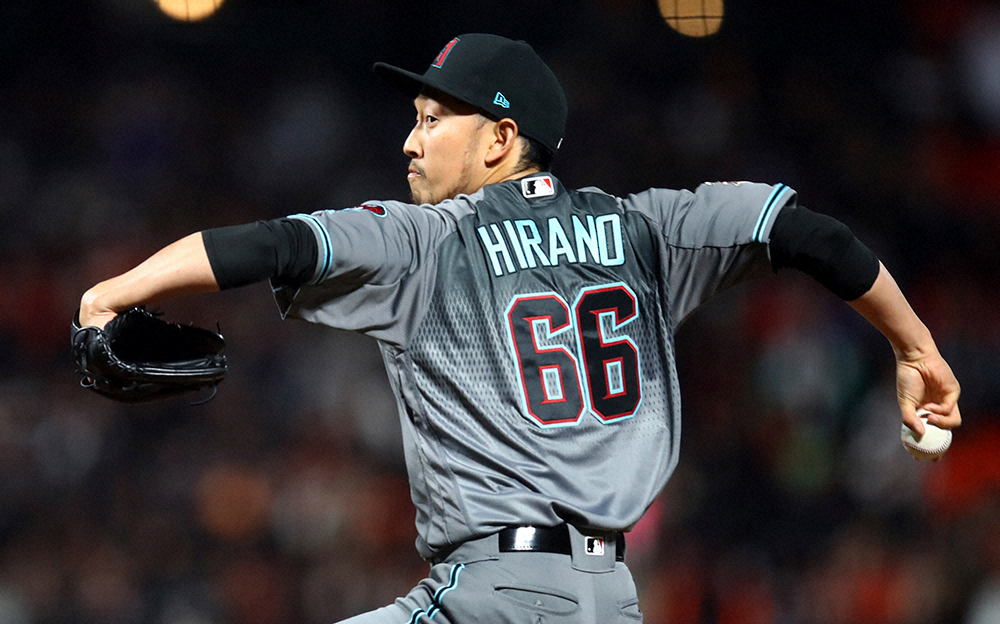 【画像・写真】ダイヤモンドバックス・平野「良いカーブ」で併殺斬りに手応え