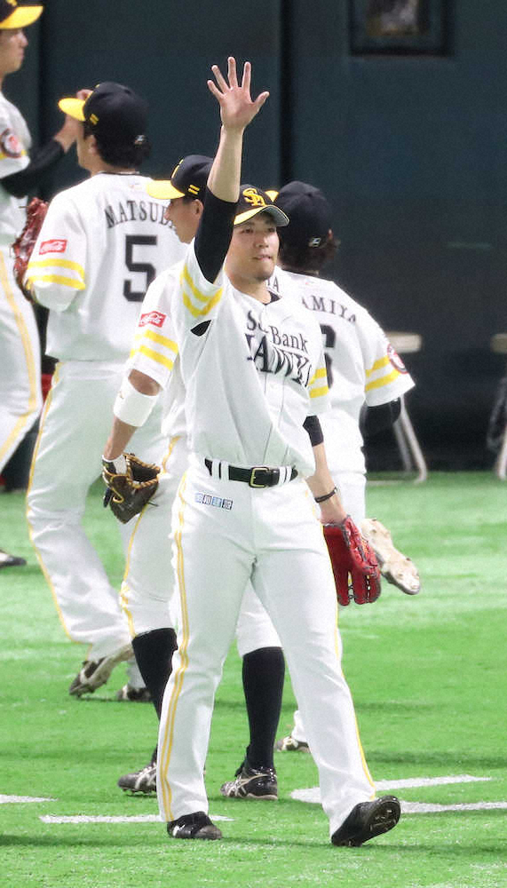 【画像・写真】ソフトB・千賀も7回2死までパーフェクト！7回を内野安打1本だけ、8奪三振で降板