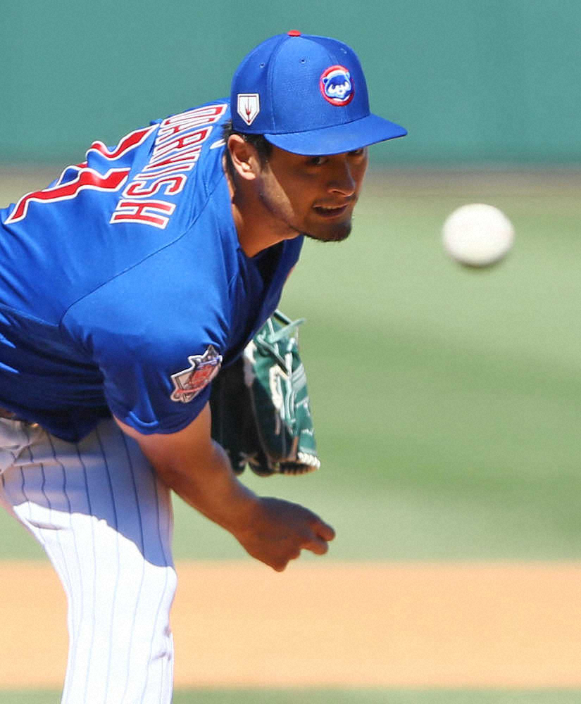 【画像・写真】ダルビッシュ、5回途中3安打1失点　前田は4回無失点