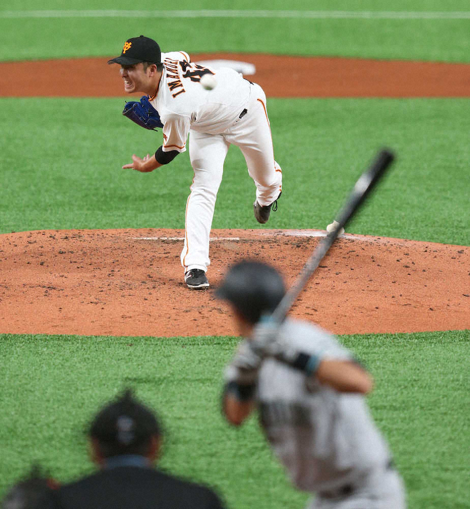 【画像・写真】巨人・今村　イチロー封じる「すべて直球。貴重な時間」　5回1失点