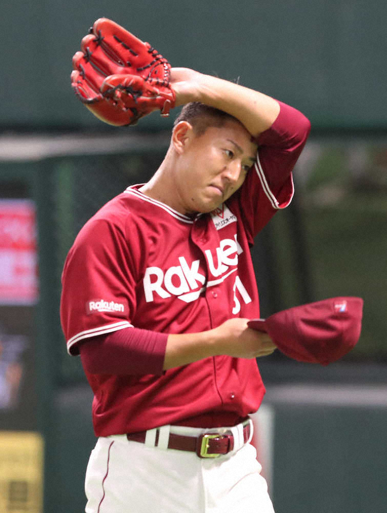 【画像・写真】楽天・福井、攻めの投球で5回途中2失点　平石監督は開幕ローテ明言