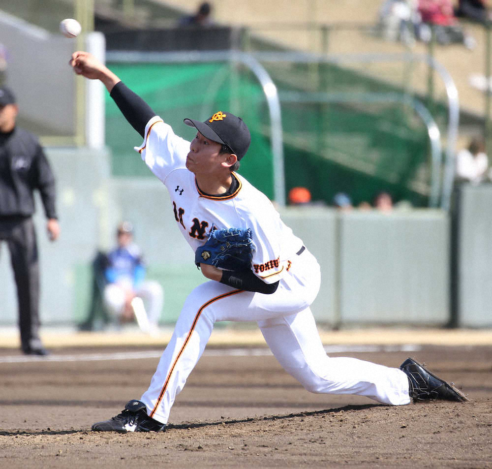 【画像・写真】巨人・畠6回3失点　原監督も高評価「開幕に名乗りを上げた」
