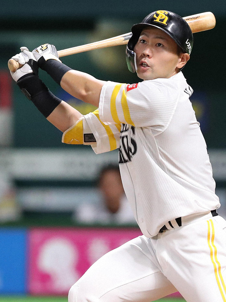 【画像・写真】ソフトB　中村晃の体調不良は自律神経失調症　今後は治療に専念