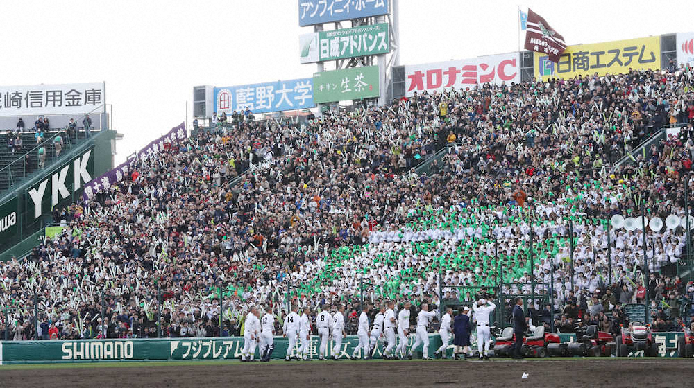 【画像・写真】米子東、初戦で散る　紙本監督はナインねぎらう「100％やってくれた」