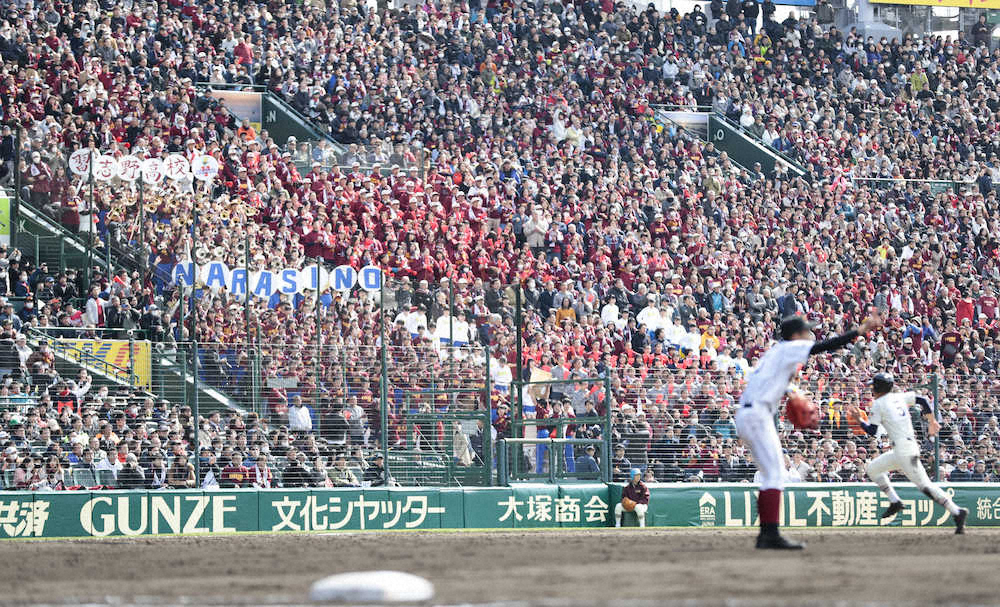 【画像・写真】習志野、大会タイ記録の初回表7点　美爆音&W主将で快勝