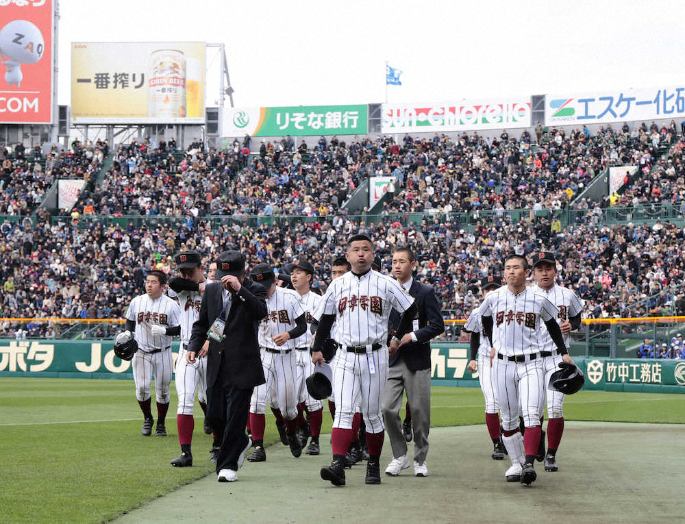 【画像・写真】日章学園、魔の初回3失策　習志野の「音の圧が凄くて…」