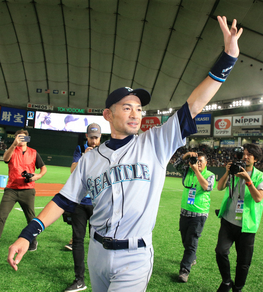 【画像・写真】マ軍ディポトGM、イチに球団役職用意か「マリナーズファミリーの一員」