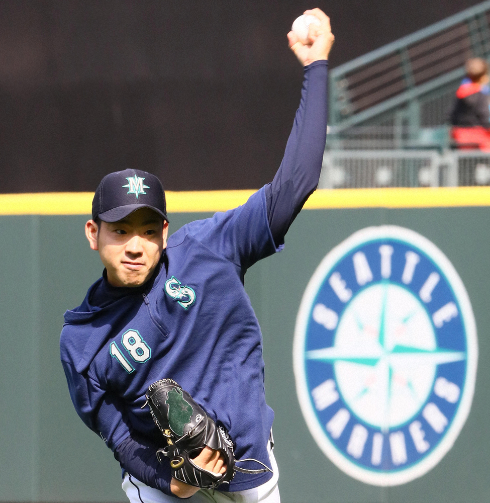 【画像・写真】雄星、30日に米デビュー　昨季王者斬りで初勝利目指す