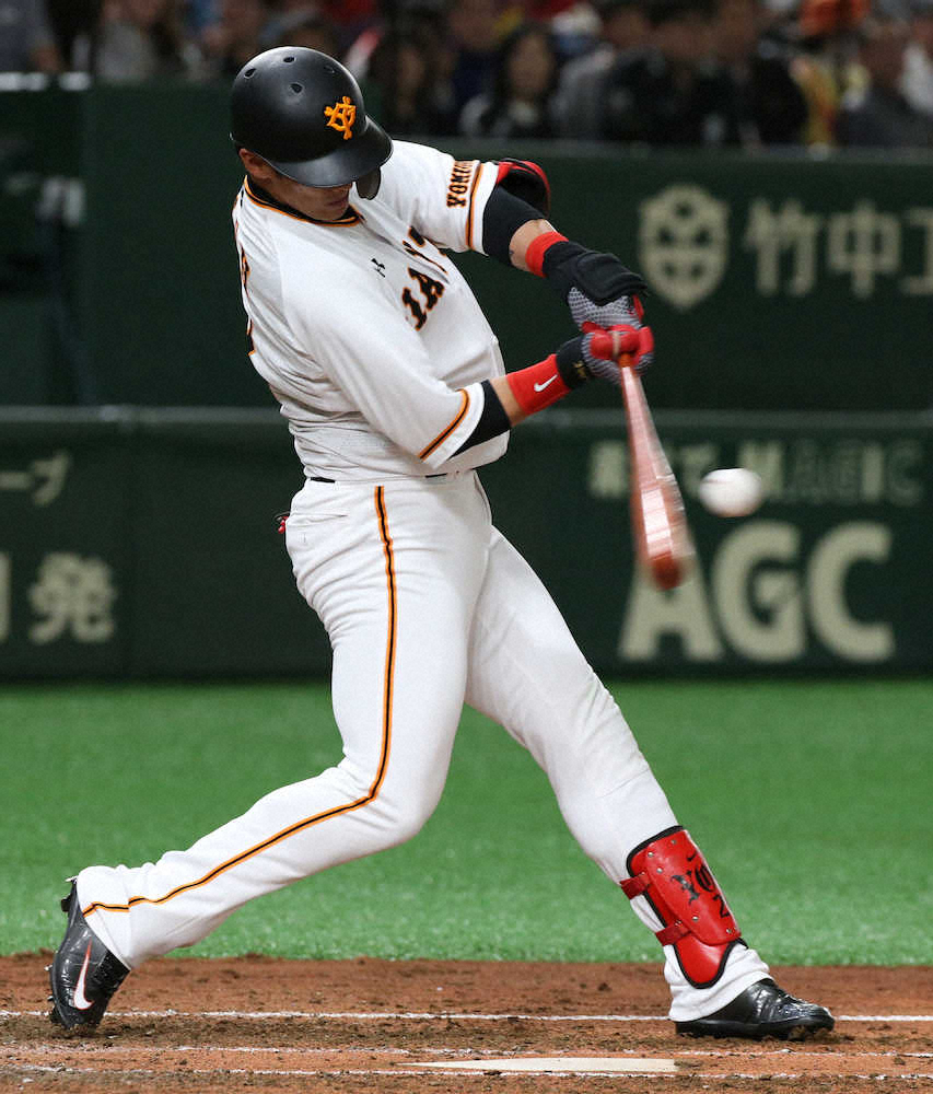【画像・写真】巨人・陽岱鋼、3戦連発5号　OP戦最多タイ「逆方向にいい打球を打てた」