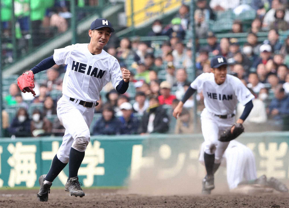 【画像・写真】龍谷大平安　延長11回の激闘制し京都勢200勝目、野沢4安打完封、奥村勝ち越し打