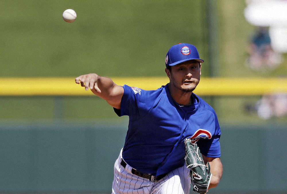 【画像・写真】ダル　マイナーとの練習試合に登板　5回4安打3失点8K「今日は良かったとしか言えない」