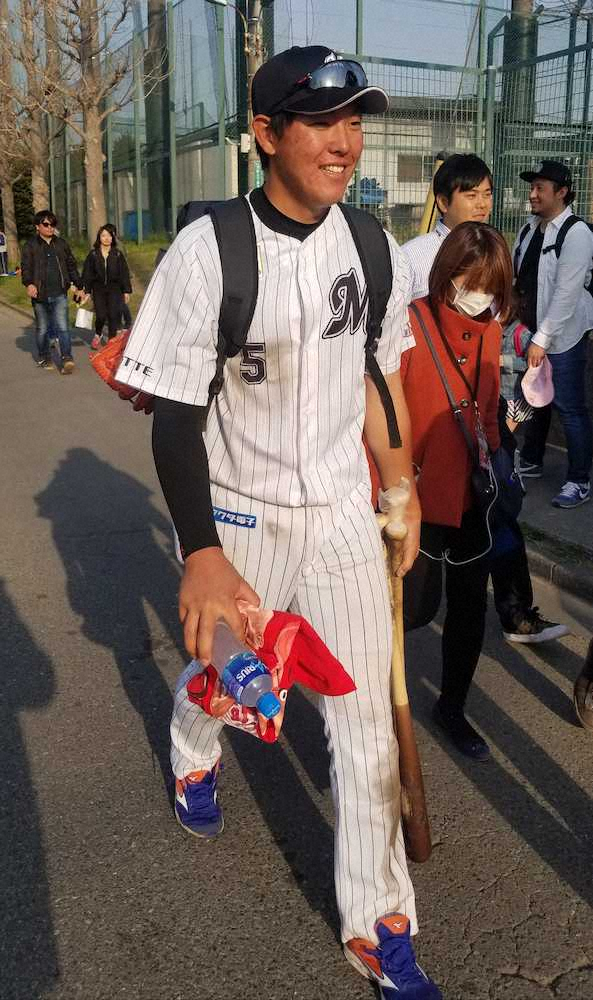 【画像・写真】ロッテ安田、井口監督の前で逆転サヨナラ2ラン！2軍戦で3安打猛アピール