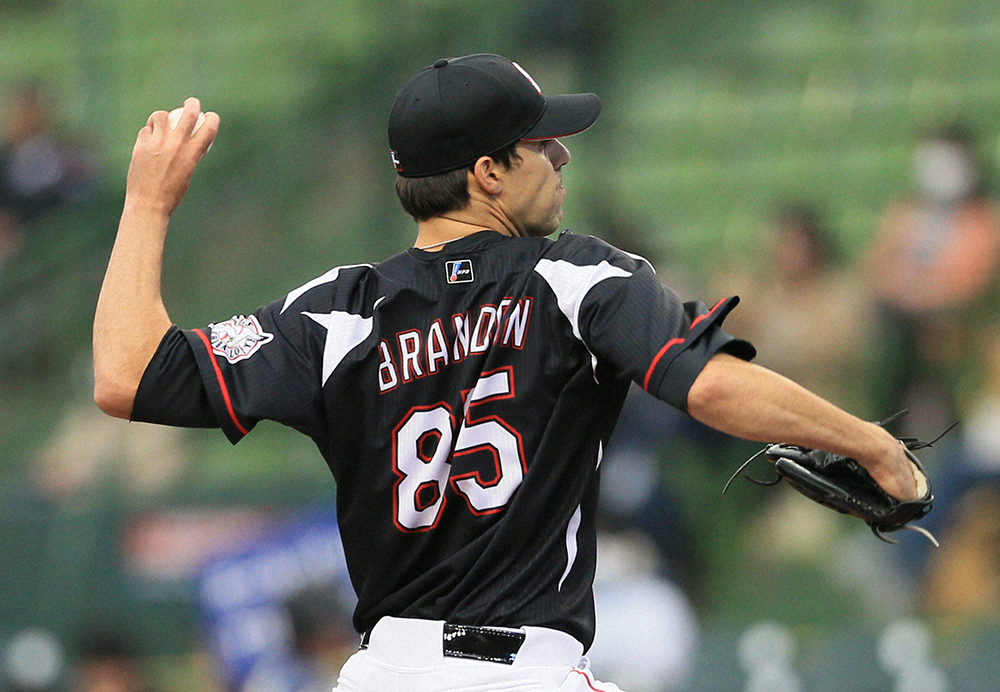 【画像・写真】ロッテ・ブランドン　2軍戦で6回途中4失点も9K　4・3西武戦先発へ